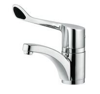 Kludi Medi Care - Páková umyvadlová baterie s otočným výtokem, chrom 341130534
