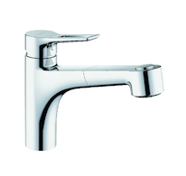 Kludi Mix - Dřezová baterie s výsuvnou sprškou, chrom 329410562