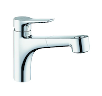 Kludi Mix - Dřezová baterie s výsuvnou sprškou, chrom 329410575