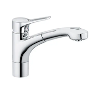 Kludi Mx - Páková dřezová baterie s výsuvnou sprškou, chrom 399410562