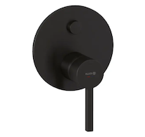 Kludi Nova Fonte - Baterie pod omítku pro 2 spotřebiče, broušený Gunmetal 20759N215