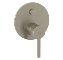 Kludi Nova Fonte - Baterie pod omítku pro 2 spotřebiče, kartáčovaný nikl 20759N515