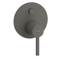 Kludi Nova Fonte - Baterie pod omítku pro 2 spotřebiče, matná šedá 20759O115