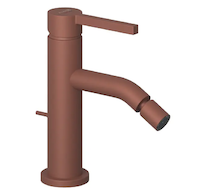 Kludi Nova Fonte - Bidetová baterie s výpustí, matná cihlová 20216O515