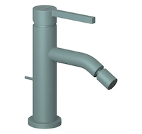 Kludi Nova Fonte - Bidetová baterie s výpustí, matná petrolejová 20216O315