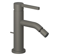 Kludi Nova Fonte - Bidetová baterie s výpustí, matná šedá 20216O115