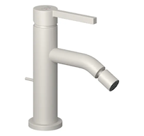 Kludi Nova Fonte - Bidetová baterie s výpustí, matná světle šedá 20216O215