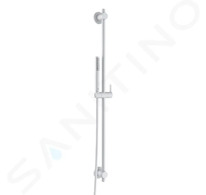 Kludi Nova Fonte - Set sprchové hlavice, tyče a hadice, matná bílá 2084053-15