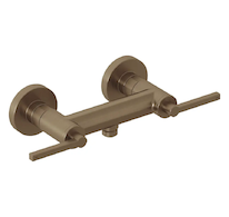 Kludi Nova Fonte - Sprchová baterie, kartáčovaný bronz 20710N115