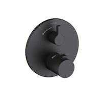 Kludi Nova Fonte - Termostatická sprchová baterie pod omítku, matná černá 208853915