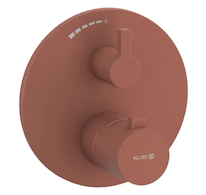 Kludi Nova Fonte - Termostatická sprchová baterie pod omítku, matná cihlová 20885O515