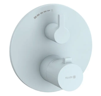 Kludi Nova Fonte - Termostatická sprchová baterie pod omítku, matná světle modrá 20885O415