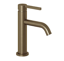 Kludi Nova Fonte - Umyvadlová baterie, kartáčovaný bronz 20028N115