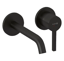 Kludi Nova Fonte - Umyvadlová baterie pod omítku, 2-otvorová instalace, broušený Gunmetal 20244N215