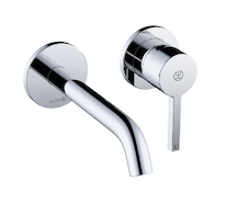 Kludi Nova Fonte - Umyvadlová baterie pod omítku, 2-otvorová instalace, chrom 202440515