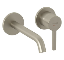 Kludi Nova Fonte - Umyvadlová baterie pod omítku, 2-otvorová instalace, kartáčovaný nikl 20244N515