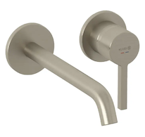 Kludi Nova Fonte - Umyvadlová baterie pod omítku, 2-otvorová instalace, kartáčovaný nikl 20245N515