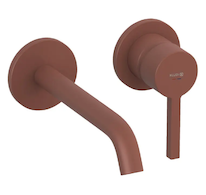 Kludi Nova Fonte - Umyvadlová baterie pod omítku, 2-otvorová instalace, matná cihlová 20244O515