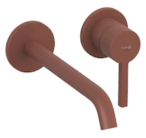 Kludi Nova Fonte - Umyvadlová baterie pod omítku, 2-otvorová instalace, matná cihlová 20245O515