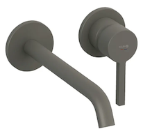 Kludi Nova Fonte - Umyvadlová baterie pod omítku, 2-otvorová instalace, matná šedá 20245O115