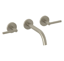 Kludi Nova Fonte - Umyvadlová baterie pod omítku, 3-otvorová instalace, s tělesem, kartáčovaný nikl 20144N515