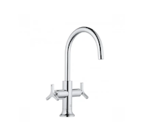 Kludi Nova Fonte - Umyvadlová baterie s výpustí a otočným výtokem, chrom 201180539