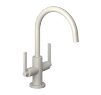 Kludi Nova Fonte - Umyvadlová baterie s výpustí, matná světle šedá 20118O215