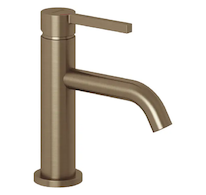 Kludi Nova Fonte - Umyvadlová baterie s výpustí Push-Open, EcoPlus, kartáčovaný bronz 20289N115