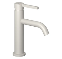 Kludi Nova Fonte - Umyvadlová baterie s výpustí Push-Open, EcoPlus, matná světle šedá 20289O215