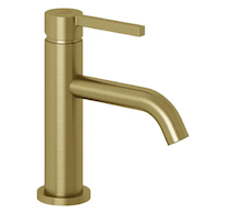 Kludi Nova Fonte - Umyvadlová baterie s výpustí Push-Open, kartáčované zlato 20288N015