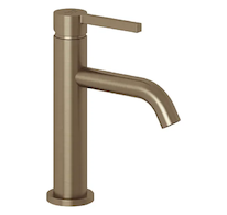 Kludi Nova Fonte - Umyvadlová baterie s výpustí Push-Open, kartáčovaný bronz 20266N115