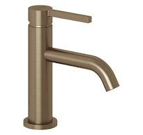 Kludi Nova Fonte - Umyvadlová baterie s výpustí Push-Open, kartáčovaný bronz 20288N115