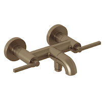 Kludi Nova Fonte - Vanová baterie, kartáčovaný bronz 20540N115