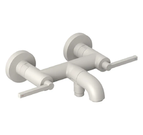 Kludi Nova Fonte - Vanová baterie, matná světle šedá 20540O215