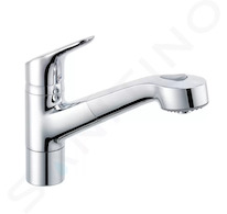 Kludi Objekta - Dřezová baterie s výsuvnou sprškou, chrom 325810575