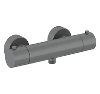 Kludi Objekta - Termostatická sprchová baterie, broušený Gunmetal 35200N238