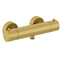 Kludi Objekta - Termostatická sprchová baterie, kartáčované zlato 35200N038