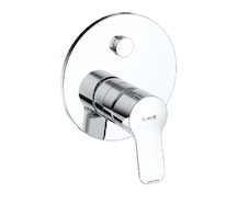 Kludi Pure&Easy - Baterie pod omítku pro 2 spotřebiče, chrom 377590565