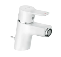 Kludi Pure&Easy - Bidetová baterie s výpustí, chrom/bílá 375339165