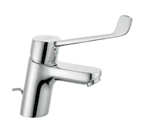 Kludi Pure&Easy - Umyvadlová lékařská baterie s výpustí, chrom 372870565