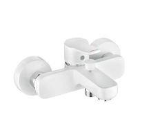 Kludi Pure&Easy - Vanová baterie, chrom/bílá 376819165