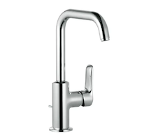 Kludi Pure&Solid - Umyvadlová baterie s otočným výtokem, chrom 340240575