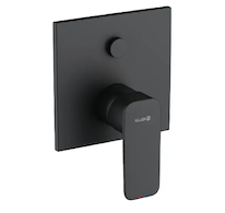 Kludi Pure&Style - Baterie pod omítku pro 2 spotřebiče, matná černá 407593975