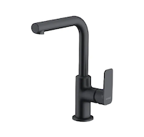 Kludi Pure&Style - Umyvadlová baterie s otočným výtokem, matná černá 400243975