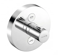 Kludi Push - Termostatická sprchová baterie pod omítku, 2 výstupy, chrom 389120538