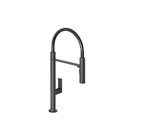 Kludi Qord - Dřezová baterie s flexibilním ramenem, matná černá 568596675