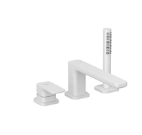 Kludi Renon - Baterie na okraj vany, 3-otvorová instalace, matná bílá 424485375