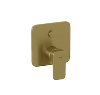 Kludi Renon - Baterie pod omítku, pro 2 spotřebiče, kartáčované zlato 42763N075