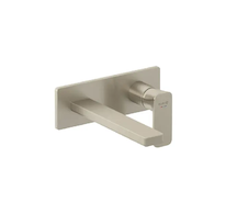 Kludi Renon - Umyvadlová baterie pod omítku, 2-otvorová instalace, kartáčovaný nikl 42244N575