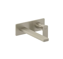 Kludi Renon - Umyvadlová baterie pod omítku, 2-otvorová instalace, kartáčovaný nikl 42245N575